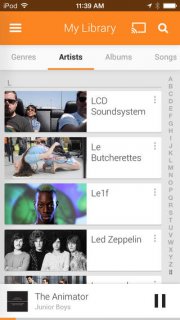Google Play Музыка добрался на iPhone и iPad устройства