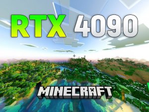 Мир Minecraft показали с разрешением 8К на новой видеокарте Nvidia GeForce RTX 4090